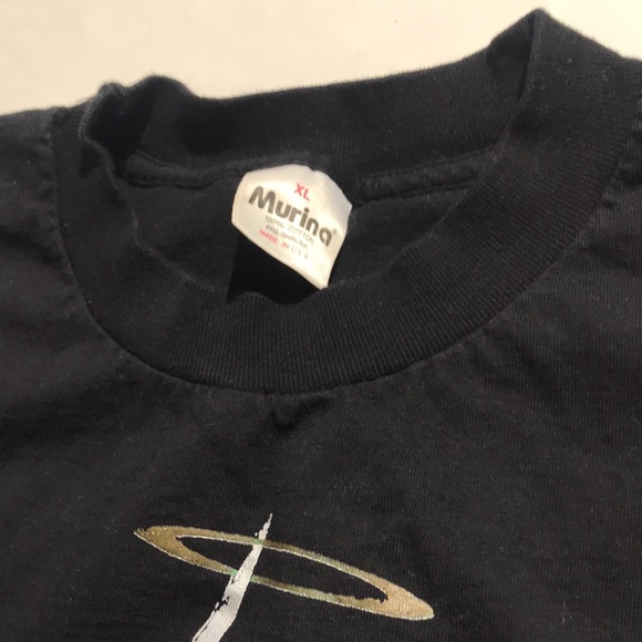 The Saint vintage movie black t-shirt Val Kilmer mens sz XL unisex tee - Picture 3 of 4